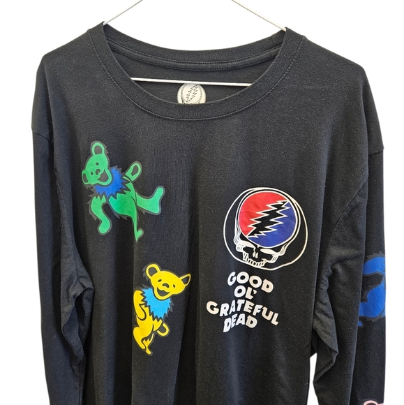 Good Ol Grateful Dead Dancing Bears Long Sleeve Shirt - Picture 2 of 6